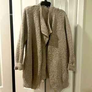 Express oversized knit cardigan